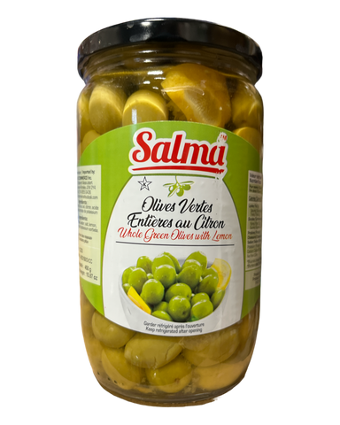 Salma   Cracked Olives with lemon 480g