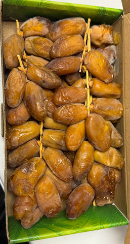 Dates Tayeb Algerian Golden Deglet Nour Branched 1kg