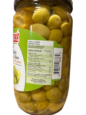 Salma   Cracked Olives with lemon 480g