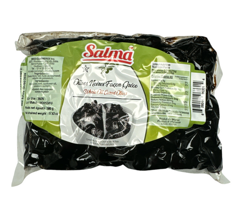 Salma Black Olives Greek Style  500g