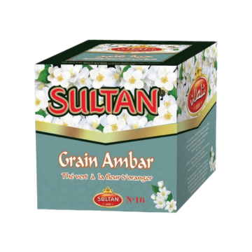 SULTAN Green Tea Ambar with Orange Blossom 150g