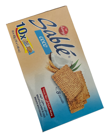 SABLE Coco Authentic Moroccan Cookies  10x42g