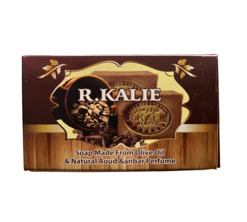 R. KALIE Aoud & Anbar Natural Soap  with Anbar Parfum 200g