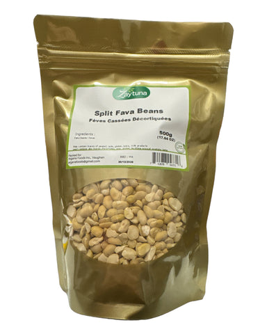 Natural Split Fava Beans 500g