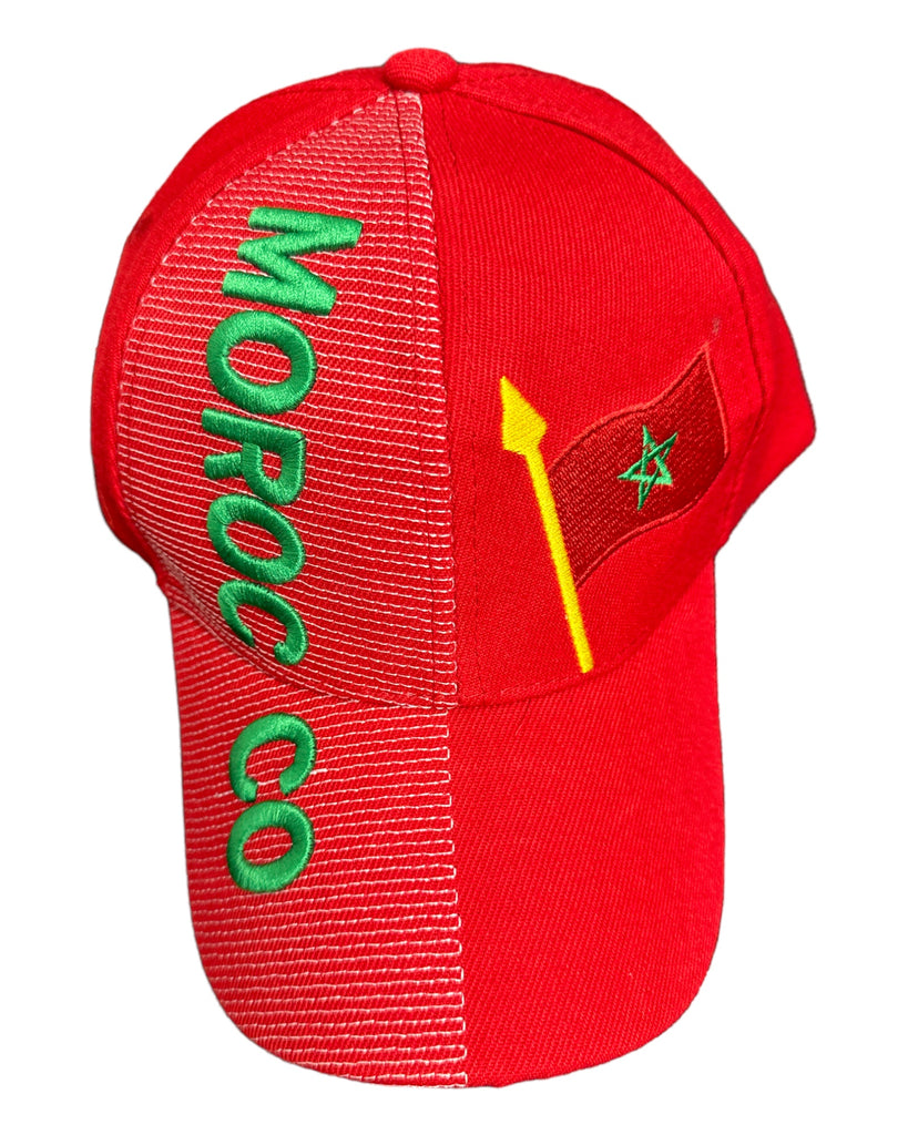 Morocco Flag Hat Flag ZaytunaMart.ca