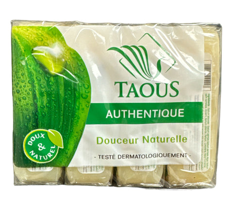 Moroccan Soap Authentic Savon TAOUS 4x125g