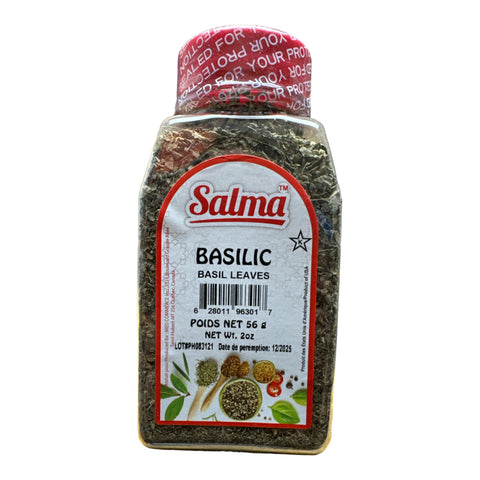 Salma Pure Basil Leaves (basilic) 56g