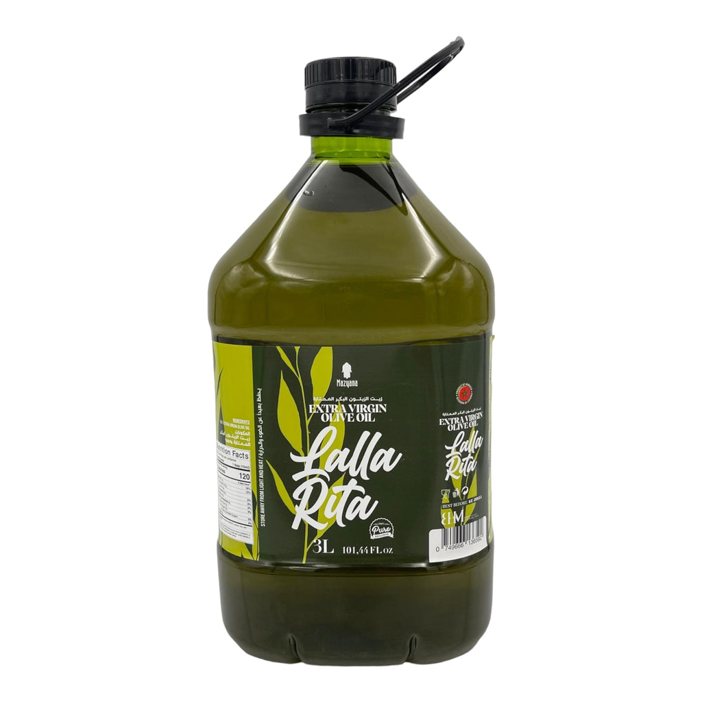 Lalla Rita Extra Virgin Olive Oil 3L Olive Oil Zaytunamart.ca