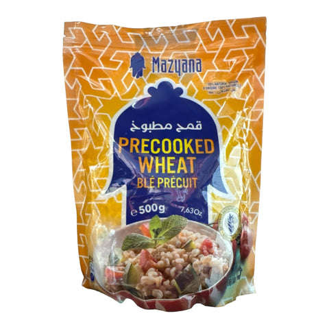 Natural Precooked Wheat Mazyana  500g