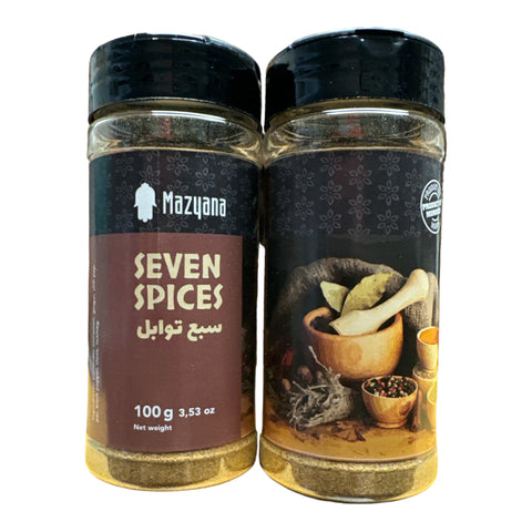 Mazyana Spices Seven Spices  Mix 100g