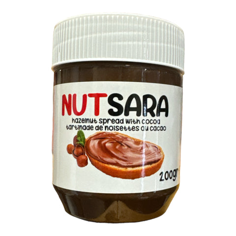 NutSara Hazelnut Chocolate Spread 200g