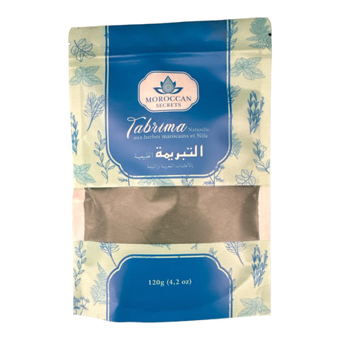 Morocan Secrets Natural Tabrima with Herbs and Nila  120g