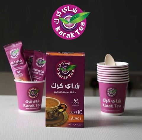 Karak Tea Instant Premix with Safran 10x20g sachet