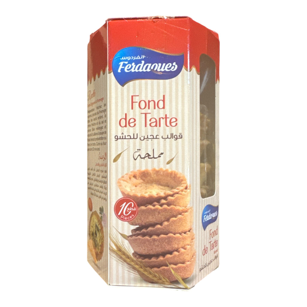 Ferdaoues Tart Shells rond Barquettes 10 pieces FOODS ZaytunaMart.ca