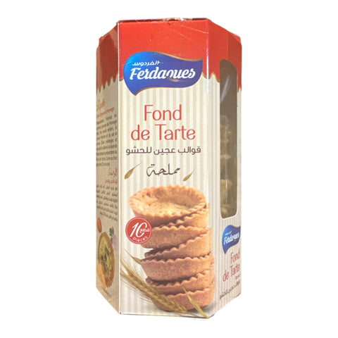 Ferdaoues Tart Shells rond Barquettes  10 pieces