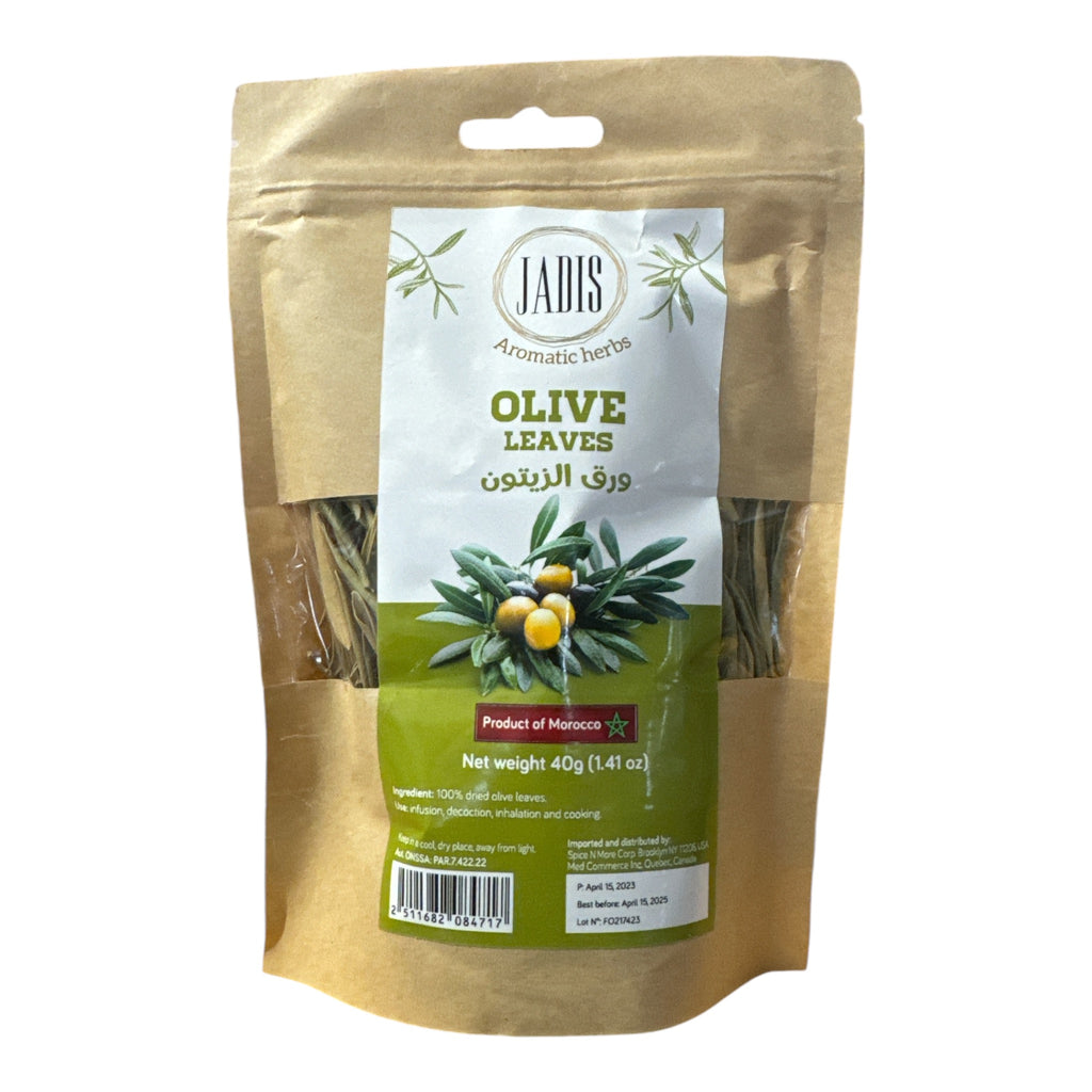 JADIS Pure Natural Olive Leaves 40g Tea ZaytunaMart.ca