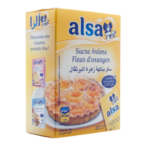 Alsa  Orange Blossom Sugar 10x7g