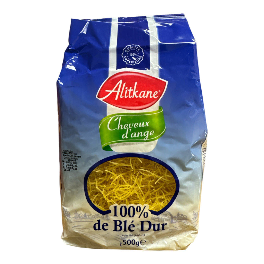 Pasta Angel Hair Itkane 500g. Seffa FOODS ZaytunaMart.ca