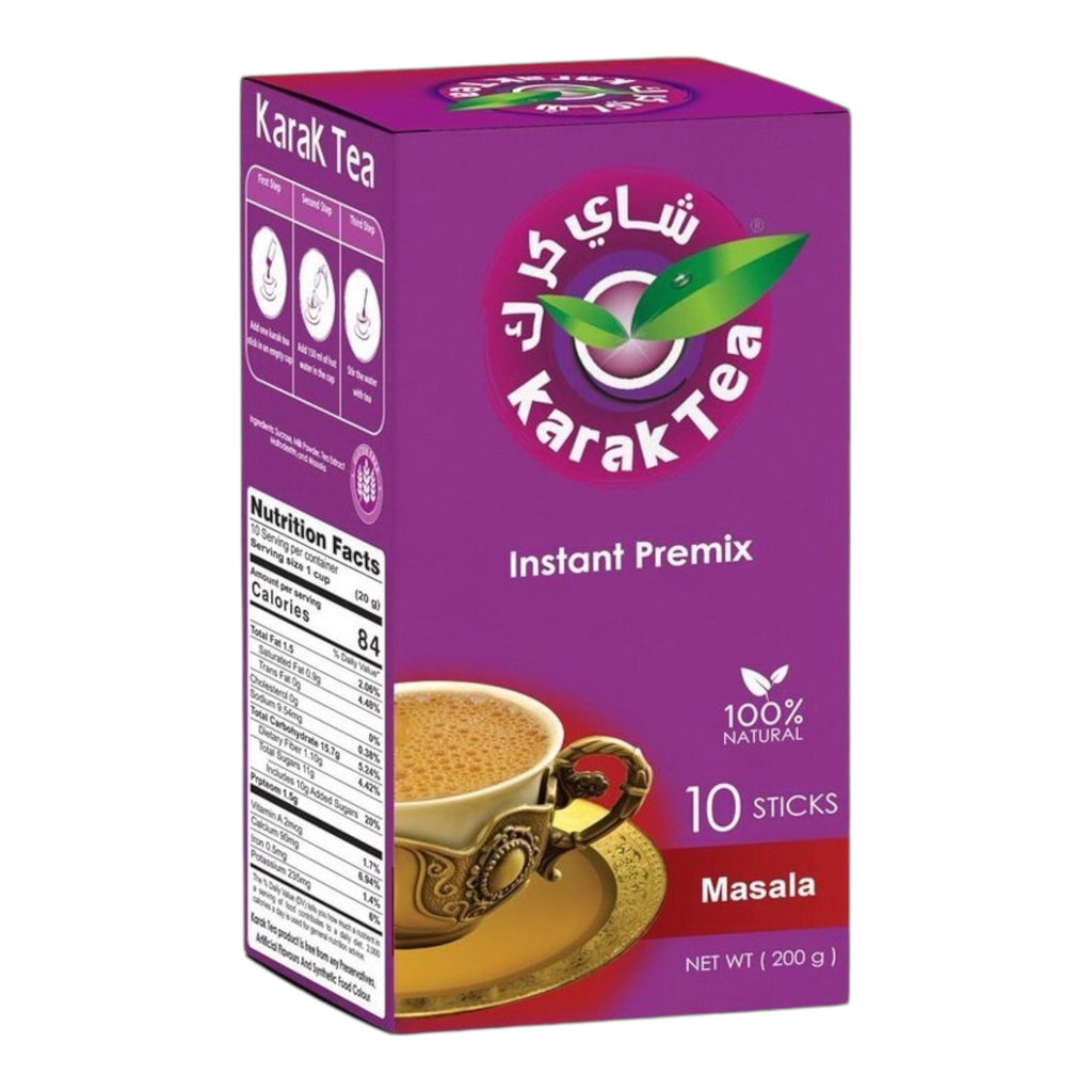 Karak Tea Instant Premix Masala 10x20g sachets FOODS ZaytunaMart.ca