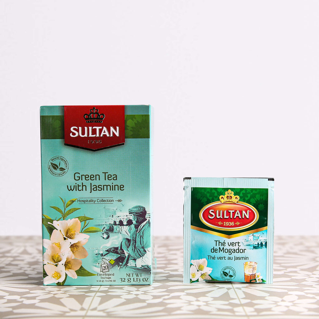 SULTAN Tisane Green Tea with Jasmine 20x bag FOODS ZaytunaMart.ca