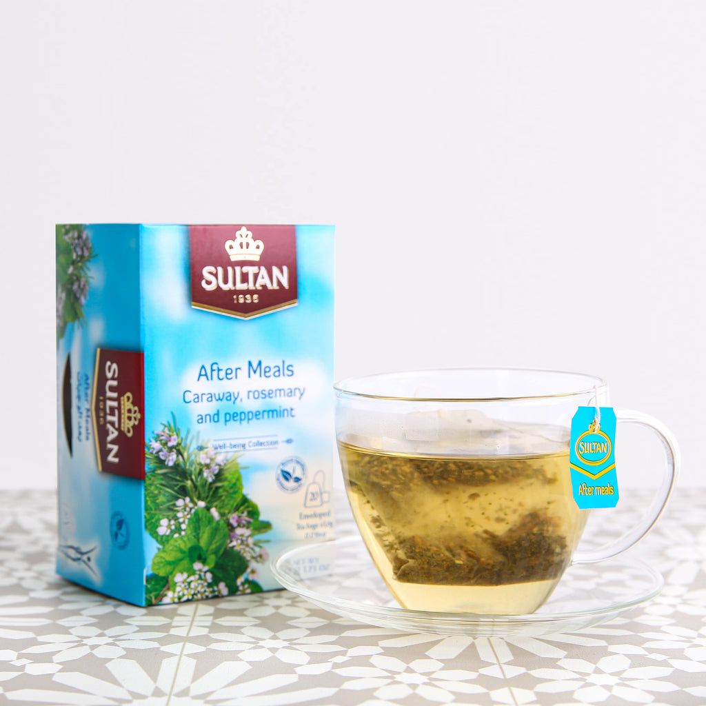 SULTAN Tisane Collection After Meal Caraway, Rosemary and Peppermint 20 tea bags FOODS ZaytunaMart.ca