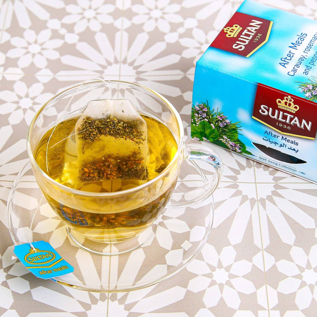 SULTAN Tisane Collection After Meal Caraway, Rosemary and Peppermint 20 tea bags FOODS ZaytunaMart.ca