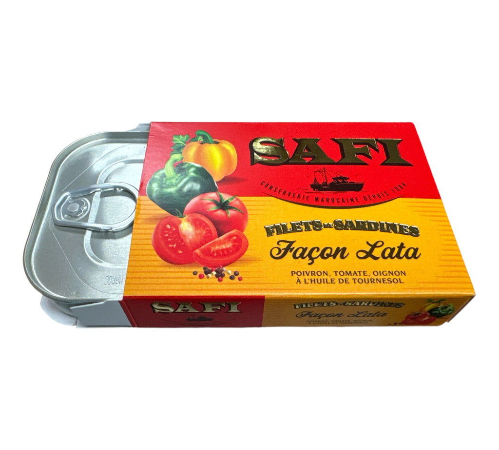 Safi Filets Sardine Style Lata 105g FOODS ZaytunaMart.ca