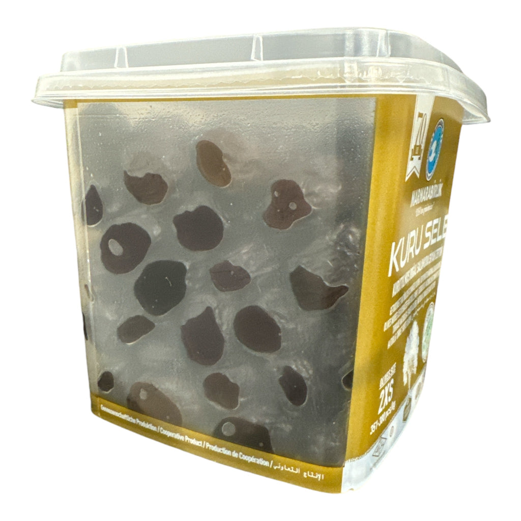 MARMARABIRLIK Dehydrated Natural Black Olives 2XS 400g Grocery Zaytunamart.ca