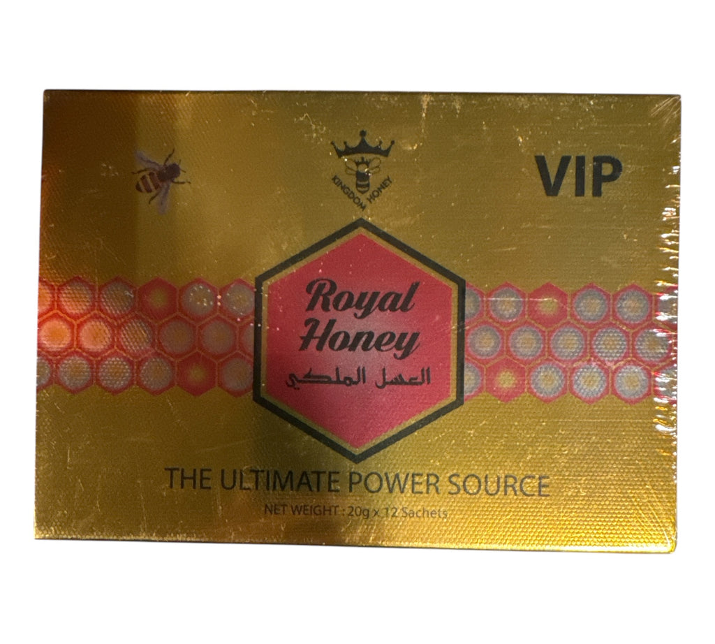 VIP Royal Honey 12x20g Honey Zaytunamart.ca