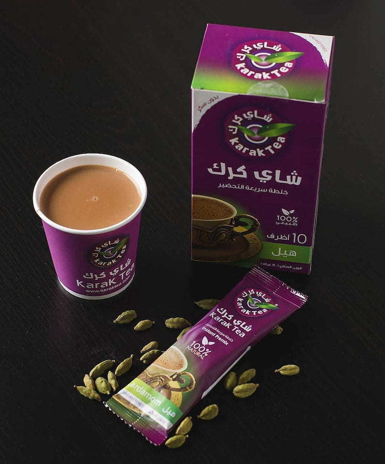 Karak Tea Instant Premix with Cardamom 10x20g sachet FOODS ZaytunaMart.ca