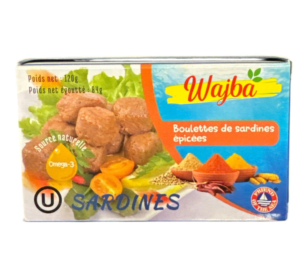 Wajba Sardine Balls with spices 120g FOODS ZaytunaMart.ca