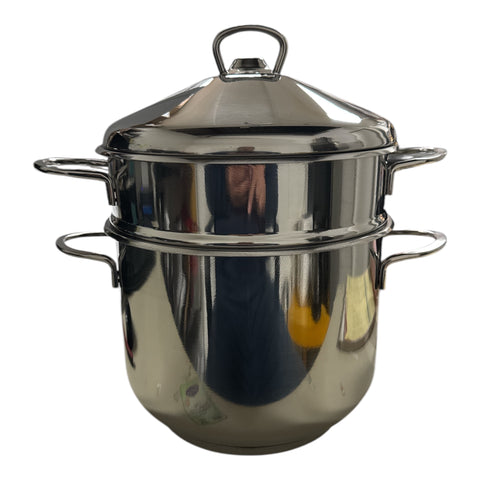 Couscousier Pot Stainless Steel Steamer BERLIN Magrib