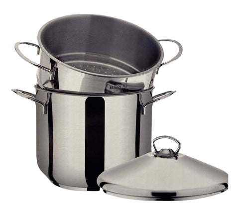 Couscousier Pot Stainless Steel Steamer BERLIN Magrib