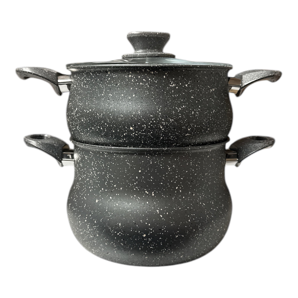 Royal Couscousier Pot Granite Steamer 8L/24cm HOME ZaytunaMart.ca