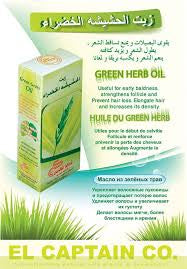 El Captain Natural Cosmetic Green Grass Oil 200ml ZaytunaMart.ca