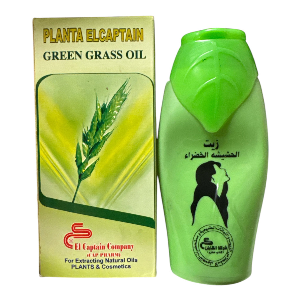 El Captain Natural Cosmetic Green Grass Oil 200ml ZaytunaMart.ca