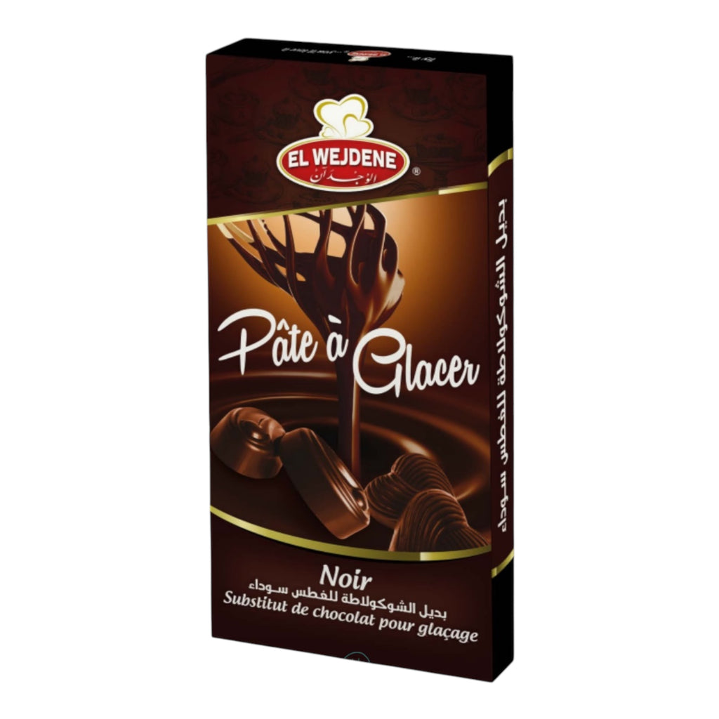 El Wejdene Icing Paste Dark Chocolate Pate à Glacer Noir 250g ZaytunaMart.ca