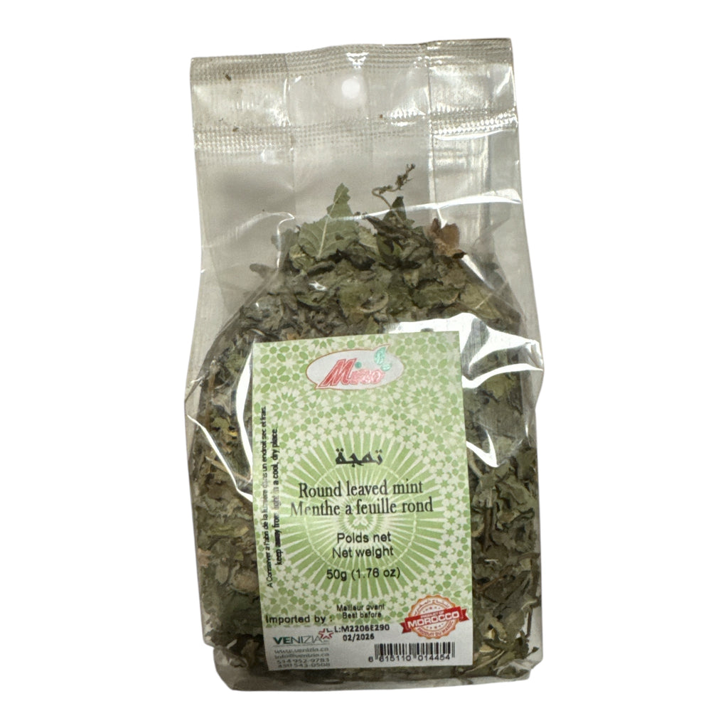 Miro Round Leaves Mint Timidja 50g Herbs Mazyana