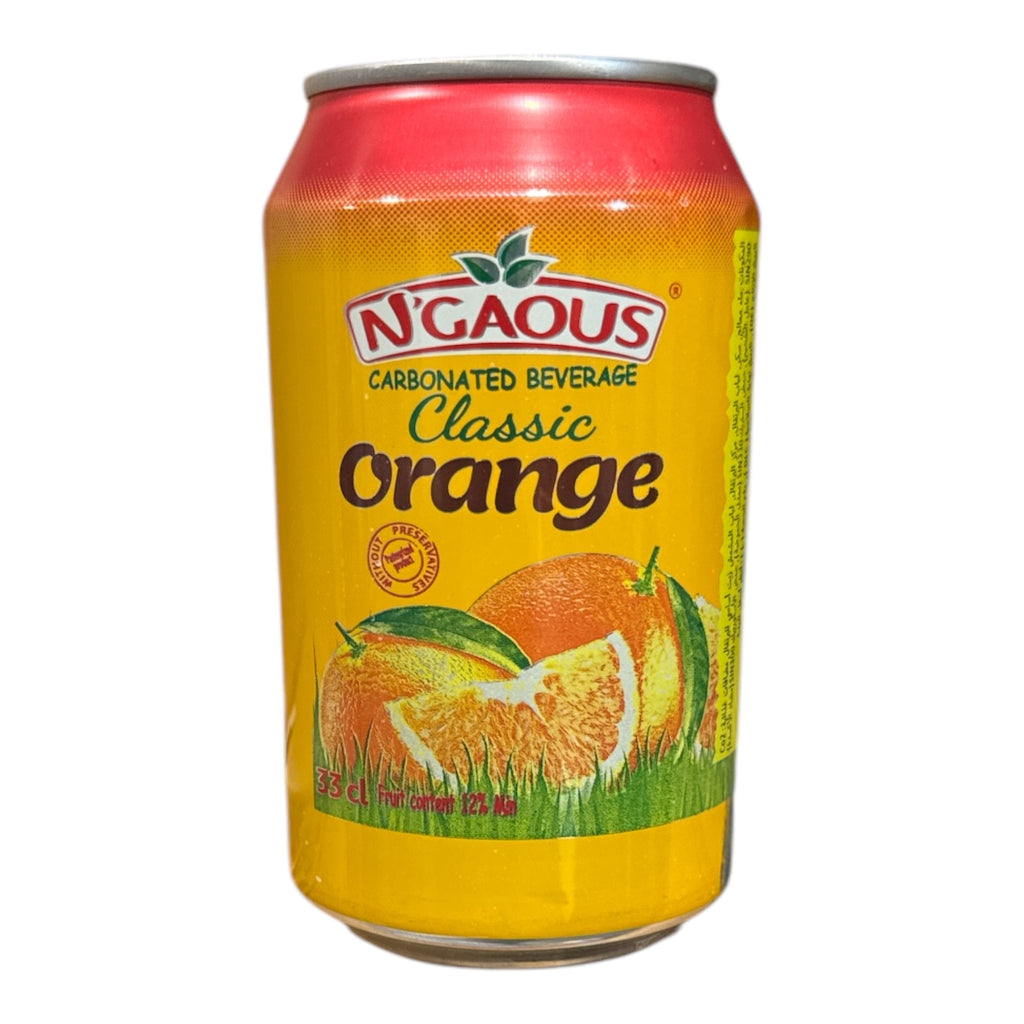 Ngaous Classic Orange Drink 33cl Syrup ZaytunaMart.ca