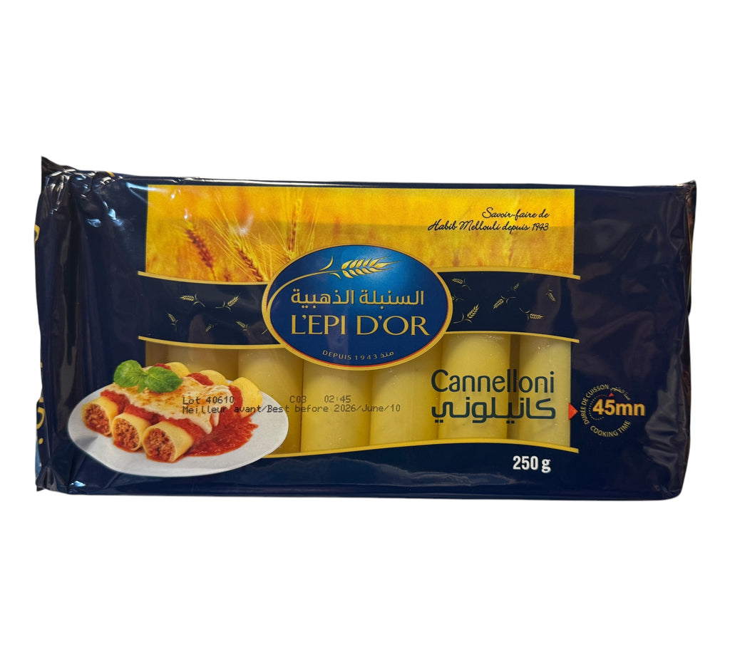 L’EPI D’OR Pasta Canneloni 250g FOODS ZaytunaMart.ca