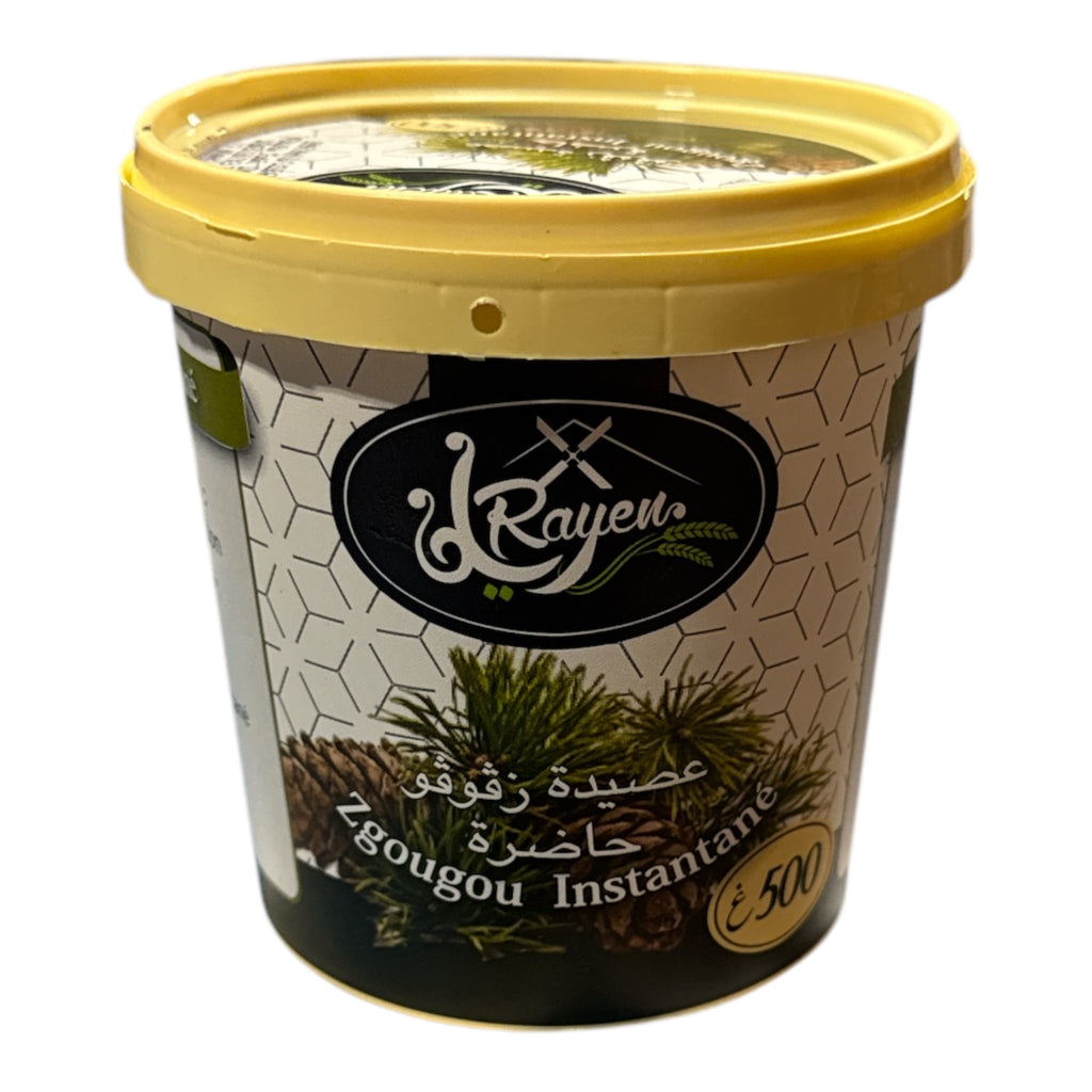 Tunisian Authentic Instant Assidat Zgougou Paste Rayan 500g FOODS ZaytunaMart.ca