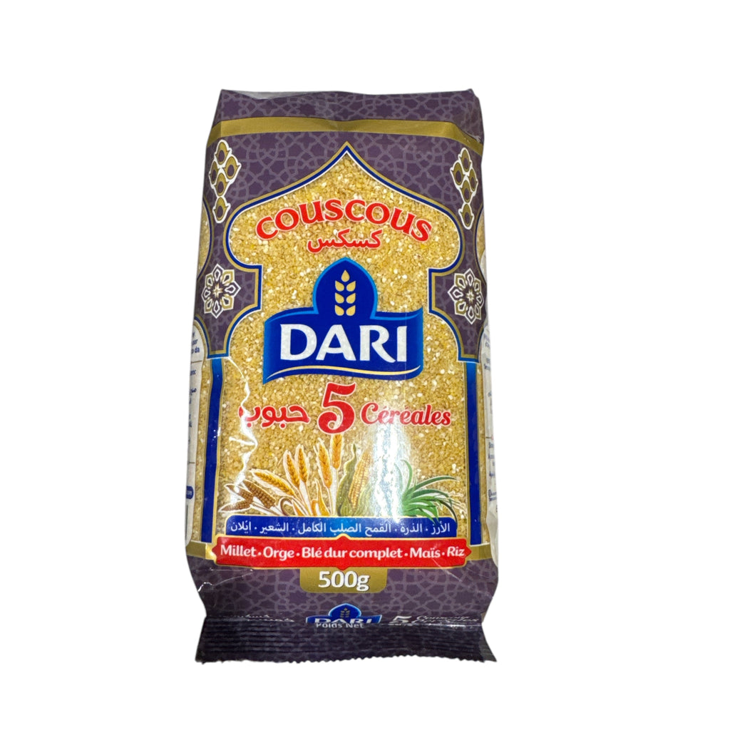 DARI Couscous 5 Cereals 500g FOODS Zaytunamart.ca