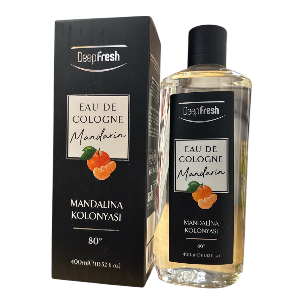 DeepFresh Eau De Cologne Mandarin 400ml ZaytunaMart.ca