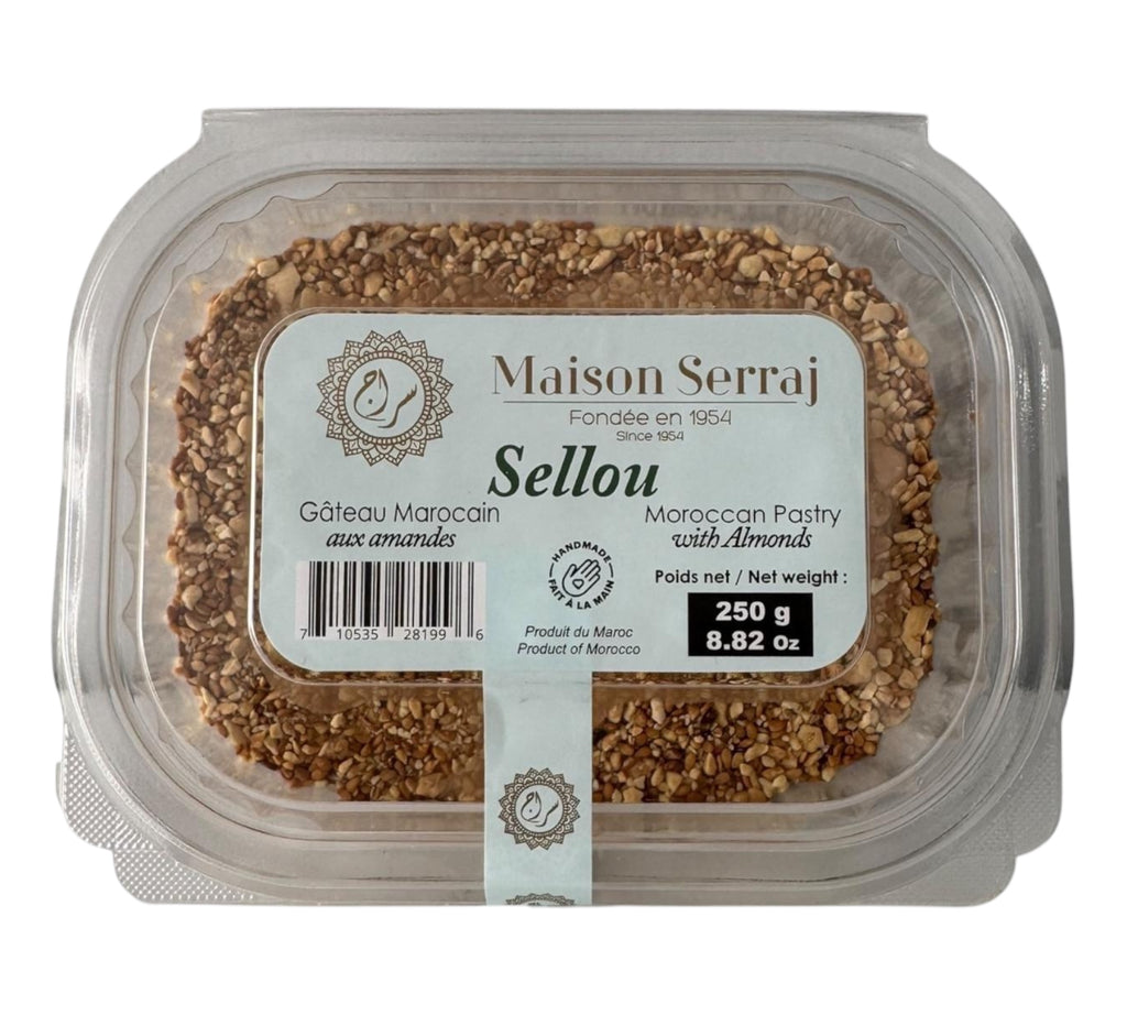 Maison Serraj Sellou almond nuts mixture 250g Cookies ZaytunaMart.ca