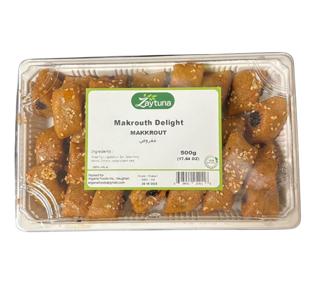 Makrout with Dates and Almond 500g ZaytunaMart.ca