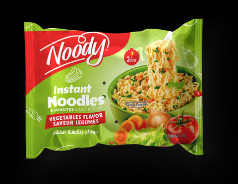 Noody Halal Instant Noodles Vegetables 5x70g