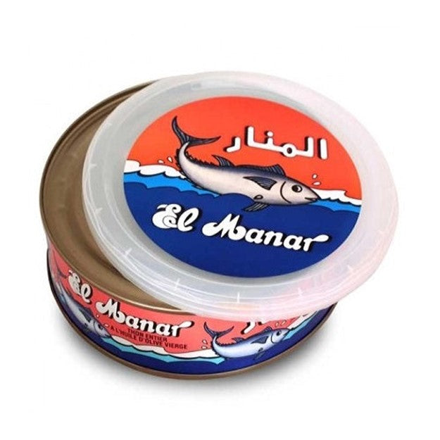 EL MANAR Tuna in Olive Oil 160g Tuna ZaytunaMart.ca