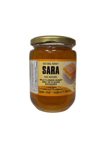 Sara Wild Flower Natural Honey Quebec