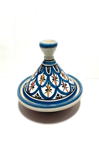 Tagine   Decorated  Mini for condiment 13 cm