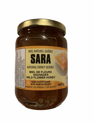 Sara Wild Flower Natural Honey Quebec